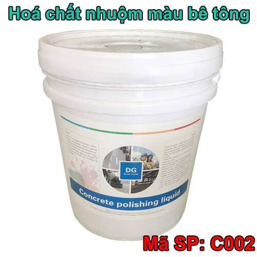 Hóa chất nhuộm màu sàn bê tông DG C002 công nghệ mỹ