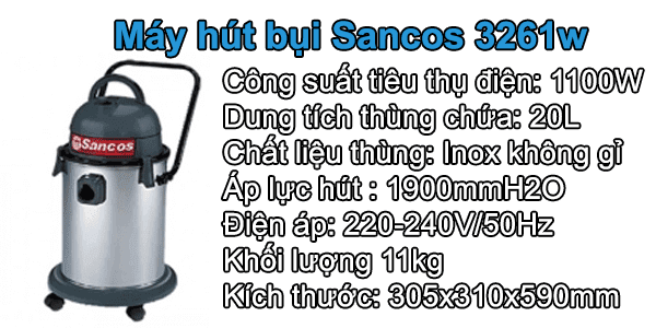 Máy hút bụi có chức năng thổi bụi